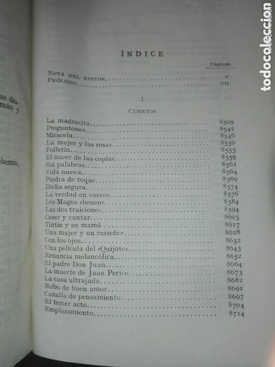 Libros de segunda mano: &Aacute;lvarez Quintero. Obras completas. - Foto 7
