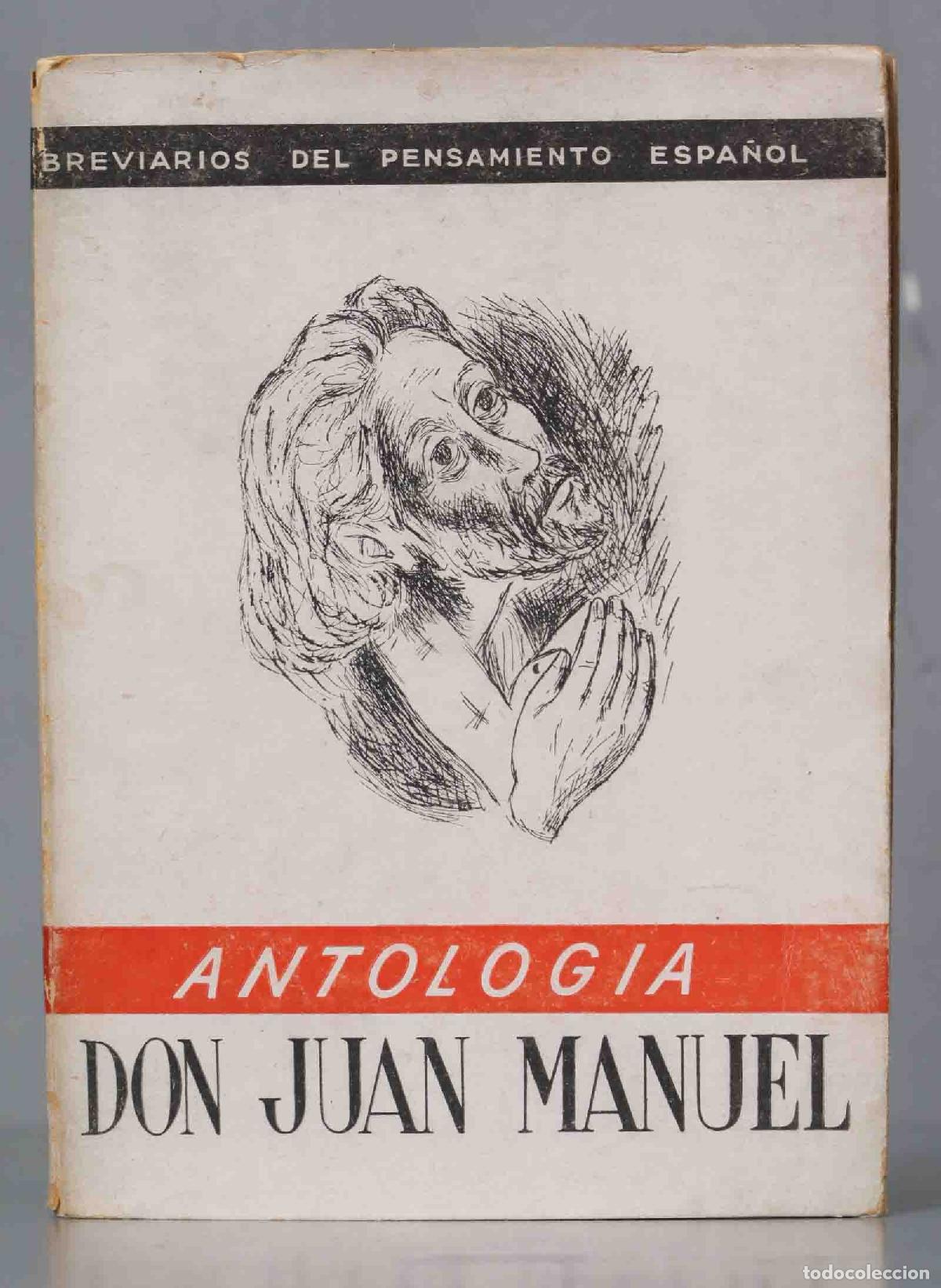 Libros de segunda mano: Antolog&iacute;a DON JUAN MANUEL - Foto 1