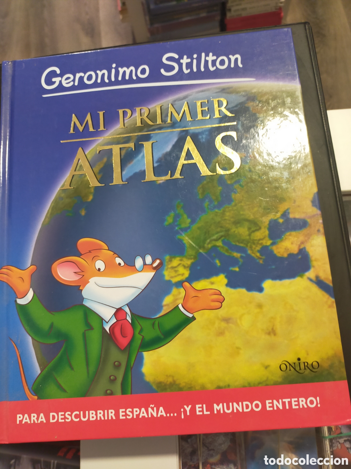 Libros de segunda mano: MI PRIMER ATLAS GER&Oacute;NIMO STILTON TAPA DURA - Foto 1