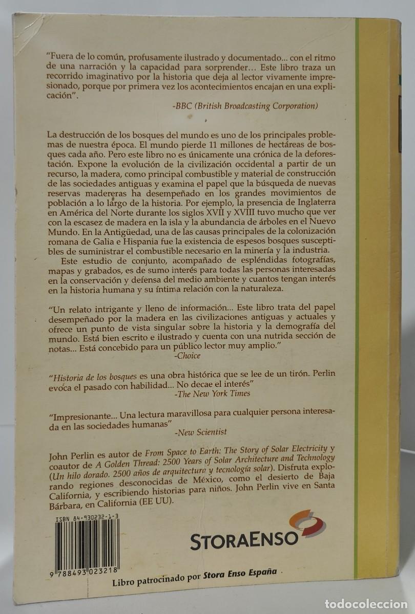 Libros de segunda mano: HISTORIA DE LOS BOSQUES - John Perlin ~ - Foto 4