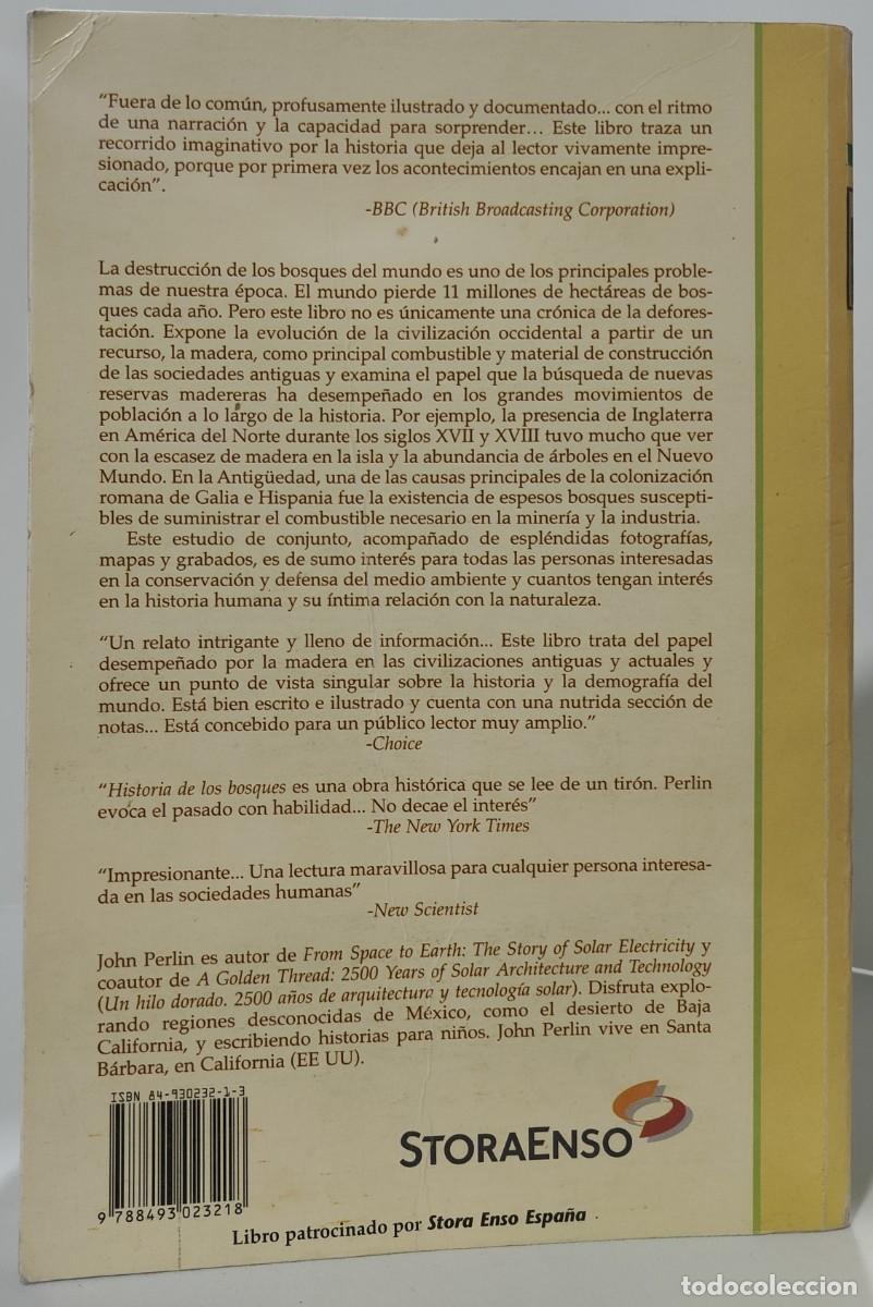 Libros de segunda mano: HISTORIA DE LOS BOSQUES - John Perlin ~ - Foto 5