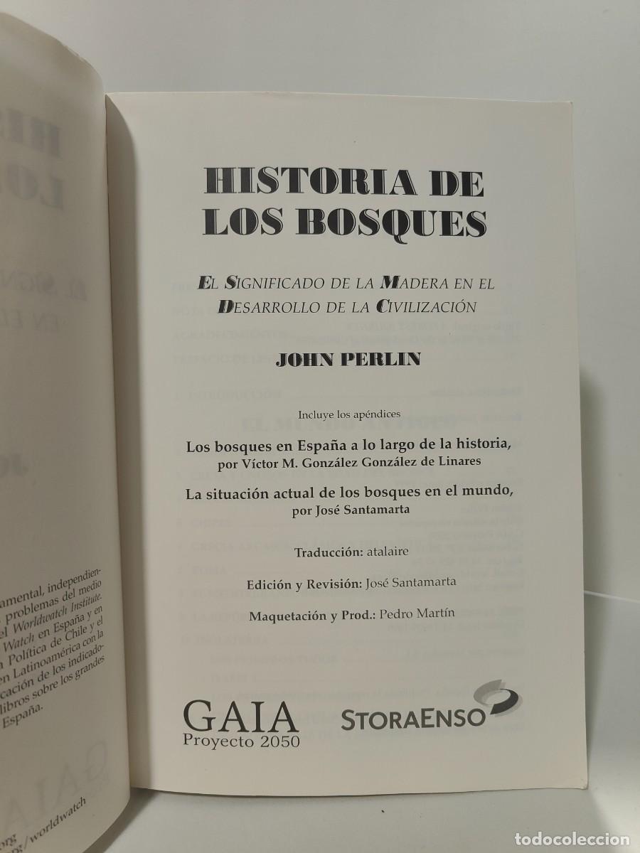Libros de segunda mano: HISTORIA DE LOS BOSQUES - John Perlin ~ - Foto 10