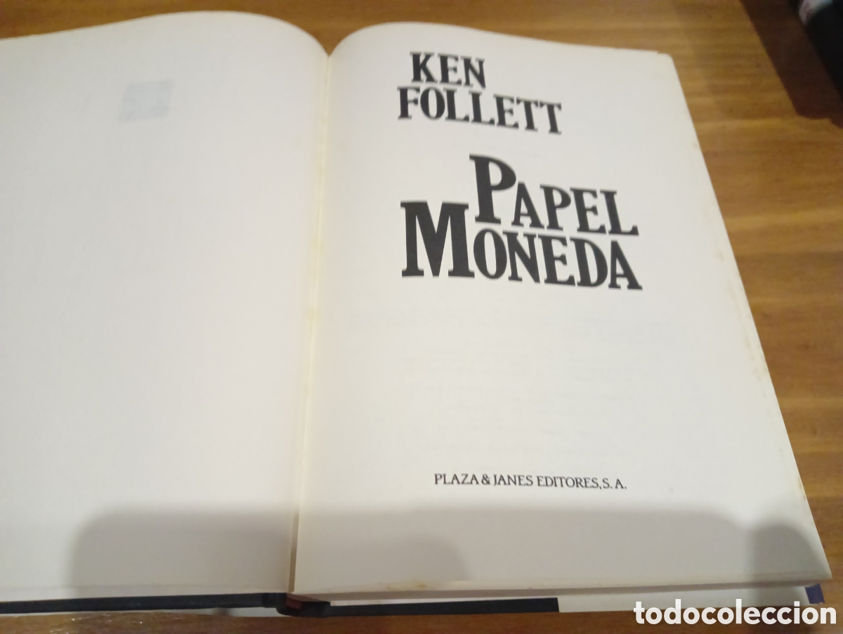 Libros de segunda mano: Papel Moneda. Kent Follett - Foto 4