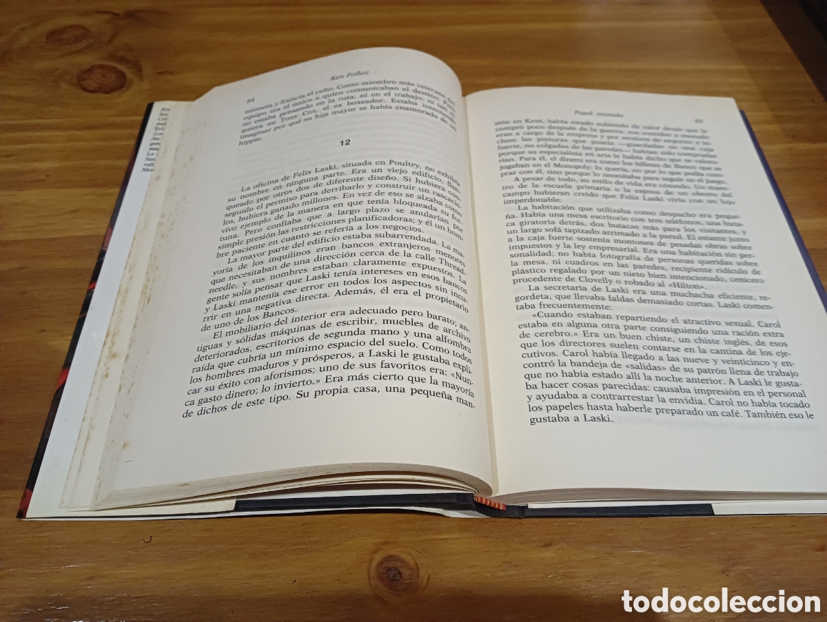 Libros de segunda mano: Papel Moneda. Kent Follett - Foto 6