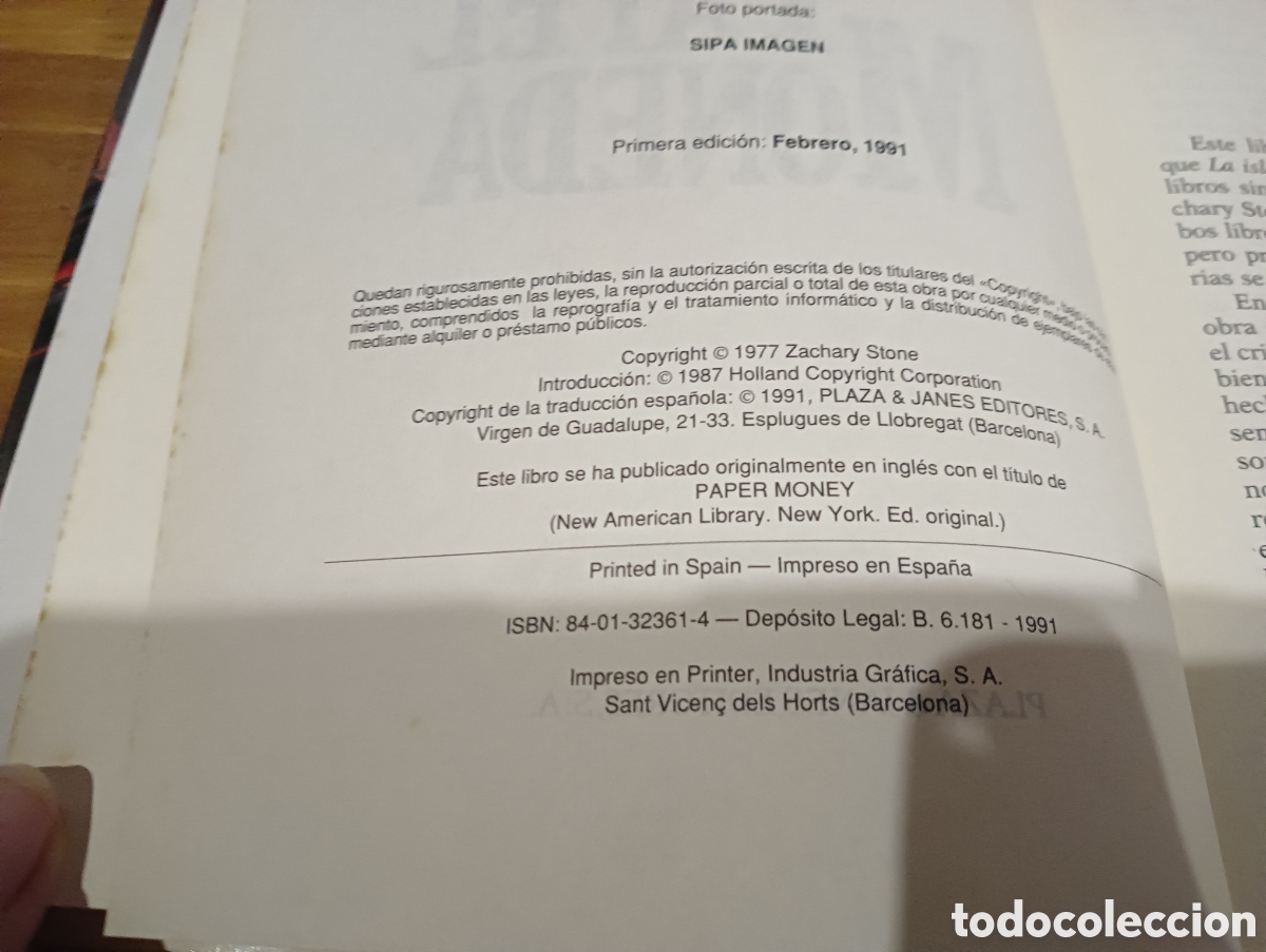 Libros de segunda mano: Papel Moneda. Kent Follett - Foto 8