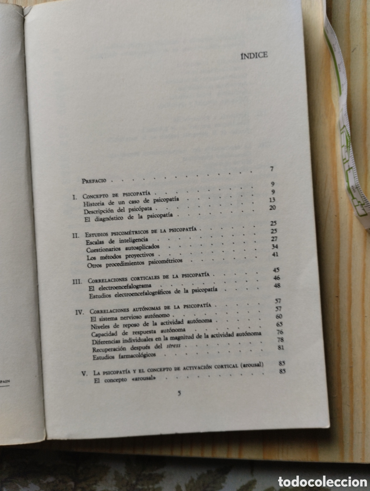 Libros de segunda mano: LA PSICOPATIA, Teor&iacute;a e investigaci&oacute;n. - Foto 5