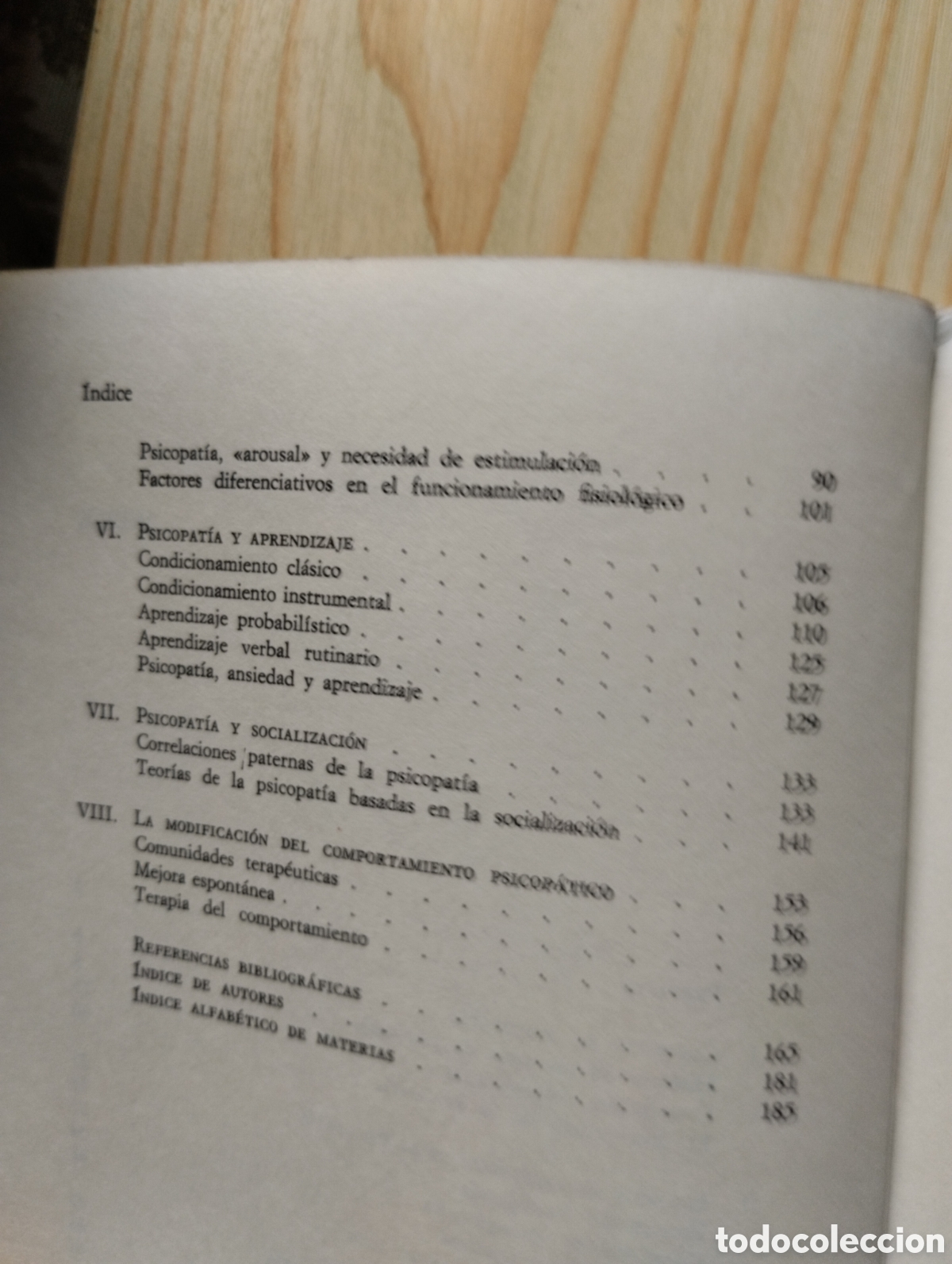 Libros de segunda mano: LA PSICOPATIA, Teor&iacute;a e investigaci&oacute;n. - Foto 6