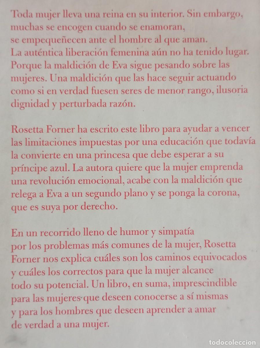 Libros de segunda mano: LA MALDICION DE EVA - ROSETTA FORNER - Foto 2