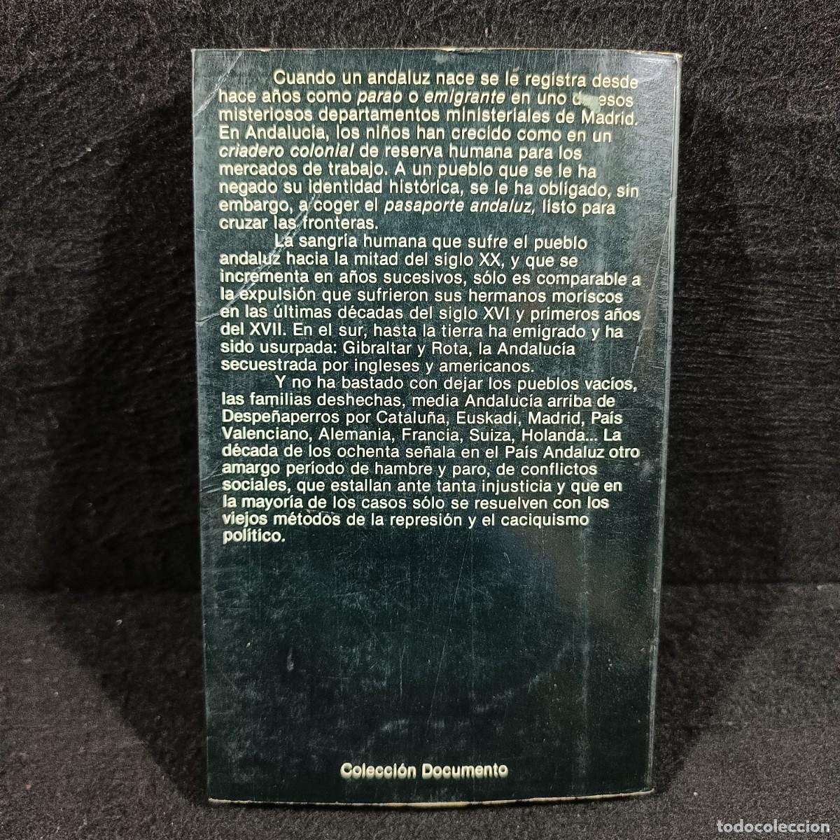 Libros de segunda mano: PASAPORTE ANDALUZ - ANTONIO RAMOS - PLANETA / CAA - 29.233 - Foto 2