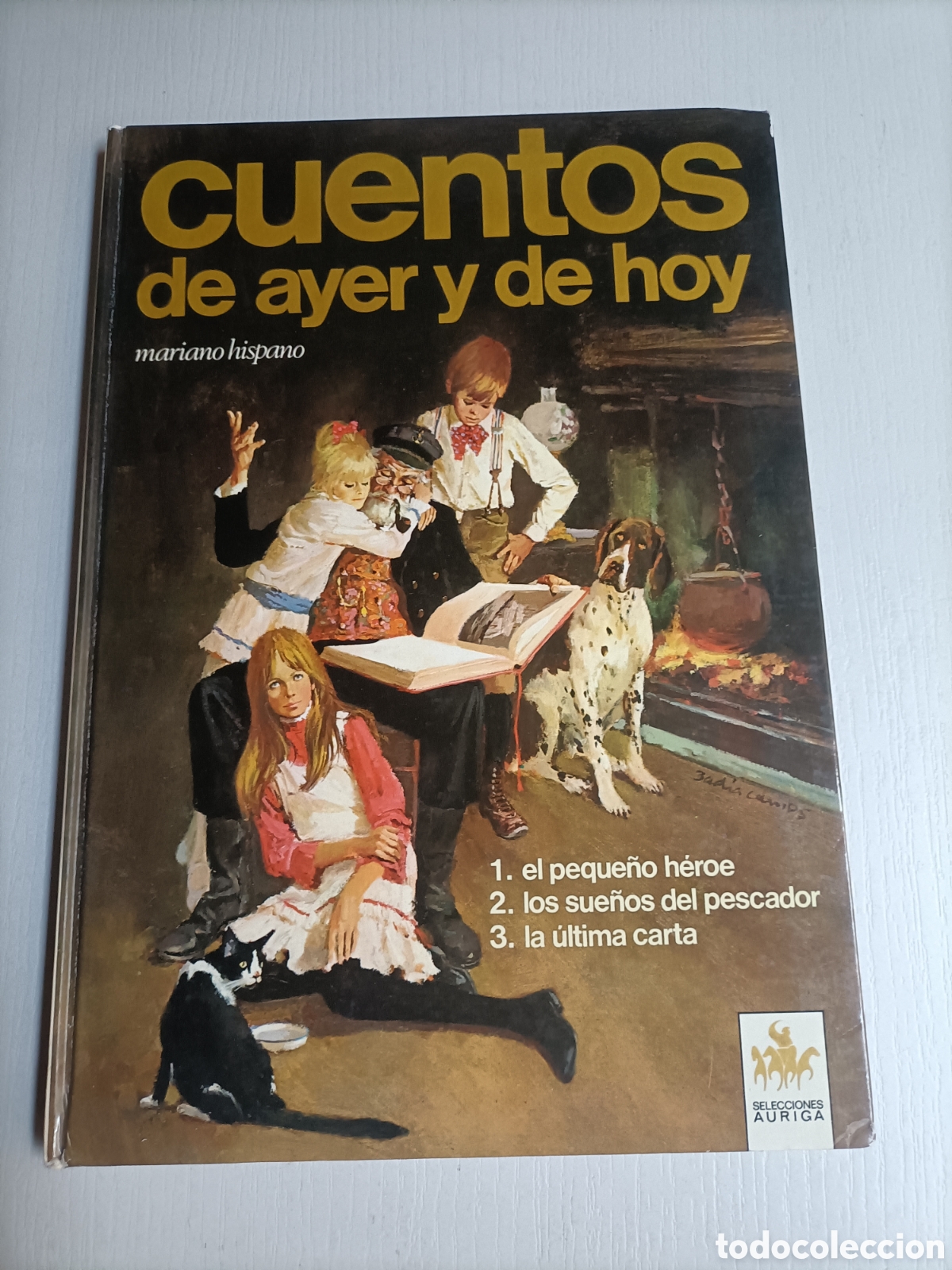 Libros de segunda mano: Cuentos de ayer y de hoy. Mariano hispano.Apha 1974 - Foto 2