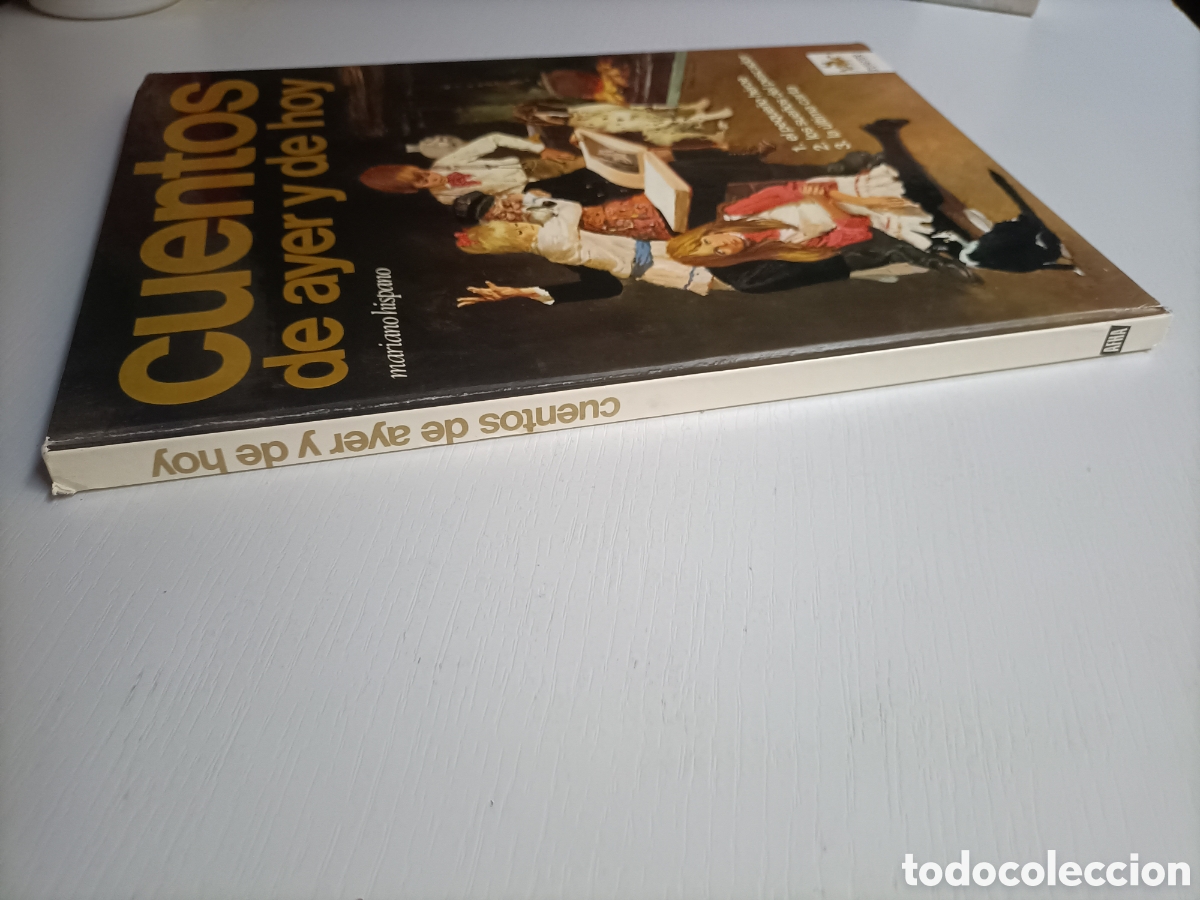 Libros de segunda mano: Cuentos de ayer y de hoy. Mariano hispano.Apha 1974 - Foto 4