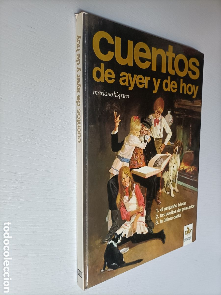 Libros de segunda mano: Cuentos de ayer y de hoy. Mariano hispano.Apha 1974 - Foto 1