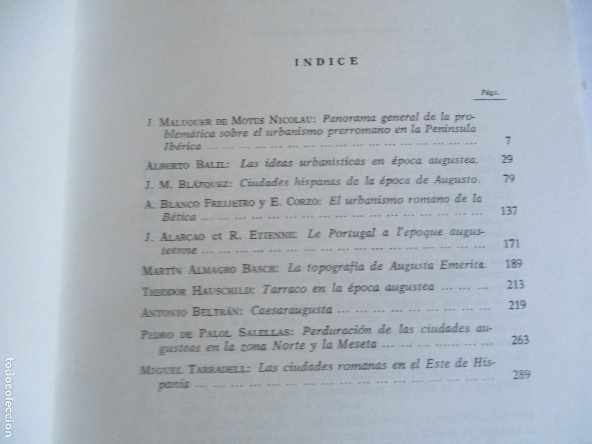 Libros de segunda mano: SYMPOSION DE CIUDADES AUGUSTEAS W28360 - Foto 2
