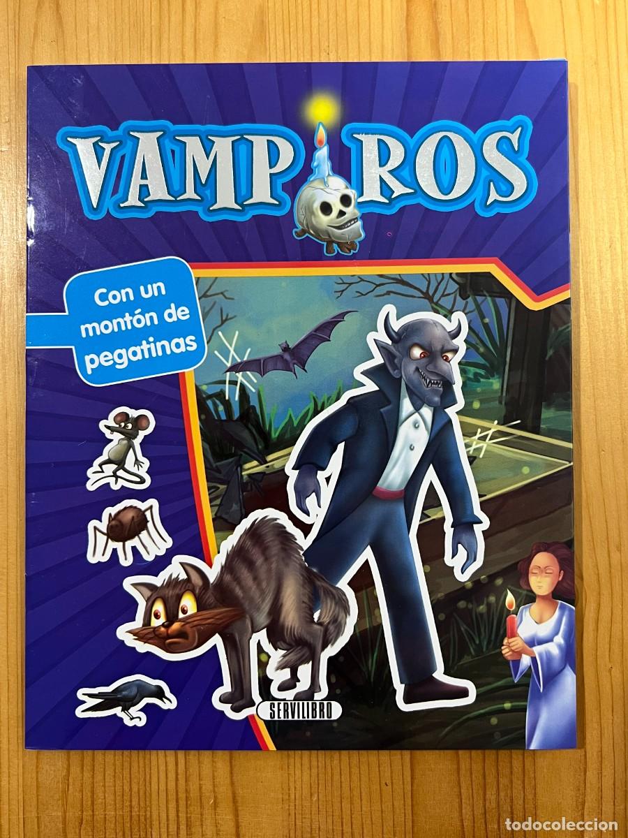 Libros de segunda mano: CUADERNILLO VAMPIROS. CON UN MONTON DE PGATINAS. SERVILIBRO - Foto 1