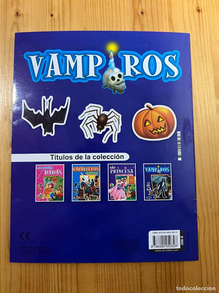 Libros de segunda mano: CUADERNILLO VAMPIROS. CON UN MONTON DE PGATINAS. SERVILIBRO - Foto 2