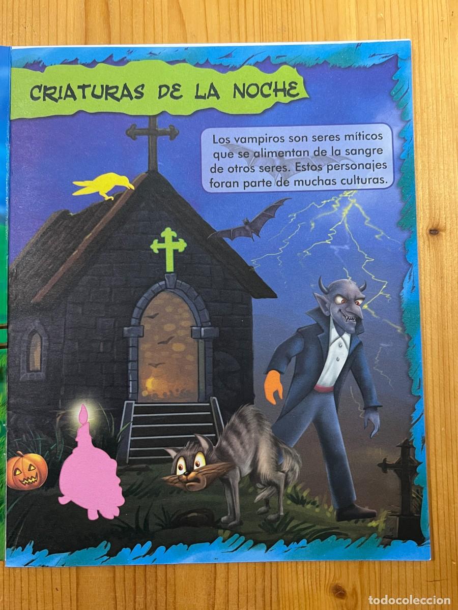 Libros de segunda mano: CUADERNILLO VAMPIROS. CON UN MONTON DE PGATINAS. SERVILIBRO - Foto 5
