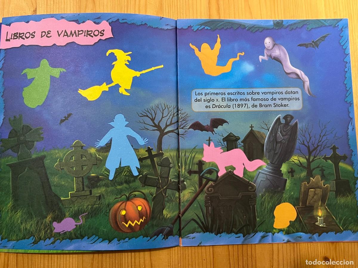 Libros de segunda mano: CUADERNILLO VAMPIROS. CON UN MONTON DE PGATINAS. SERVILIBRO - Foto 6