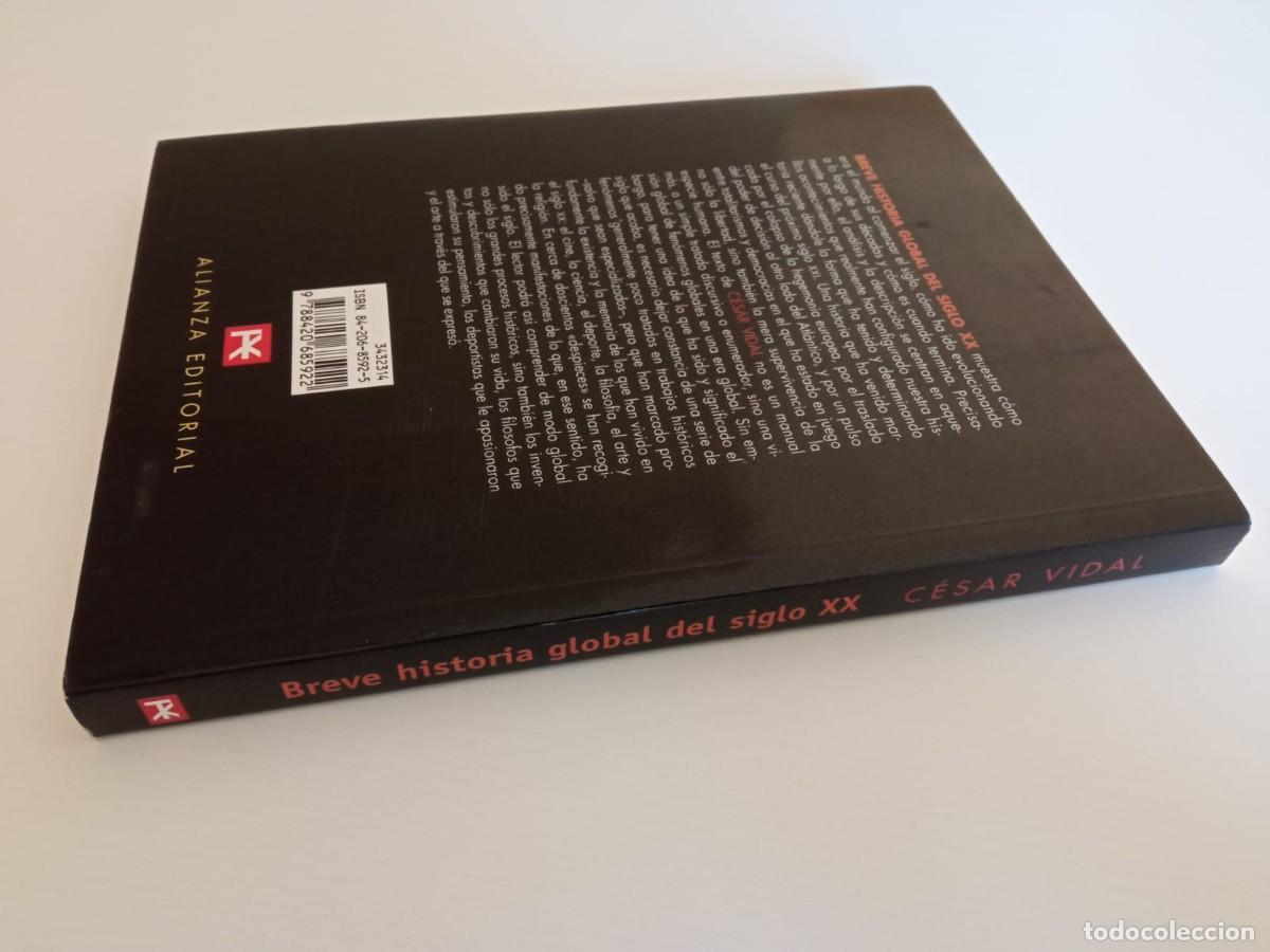 Libros de segunda mano: Breve historia global del siglo XX C&eacute;sar Vidal - Foto 6