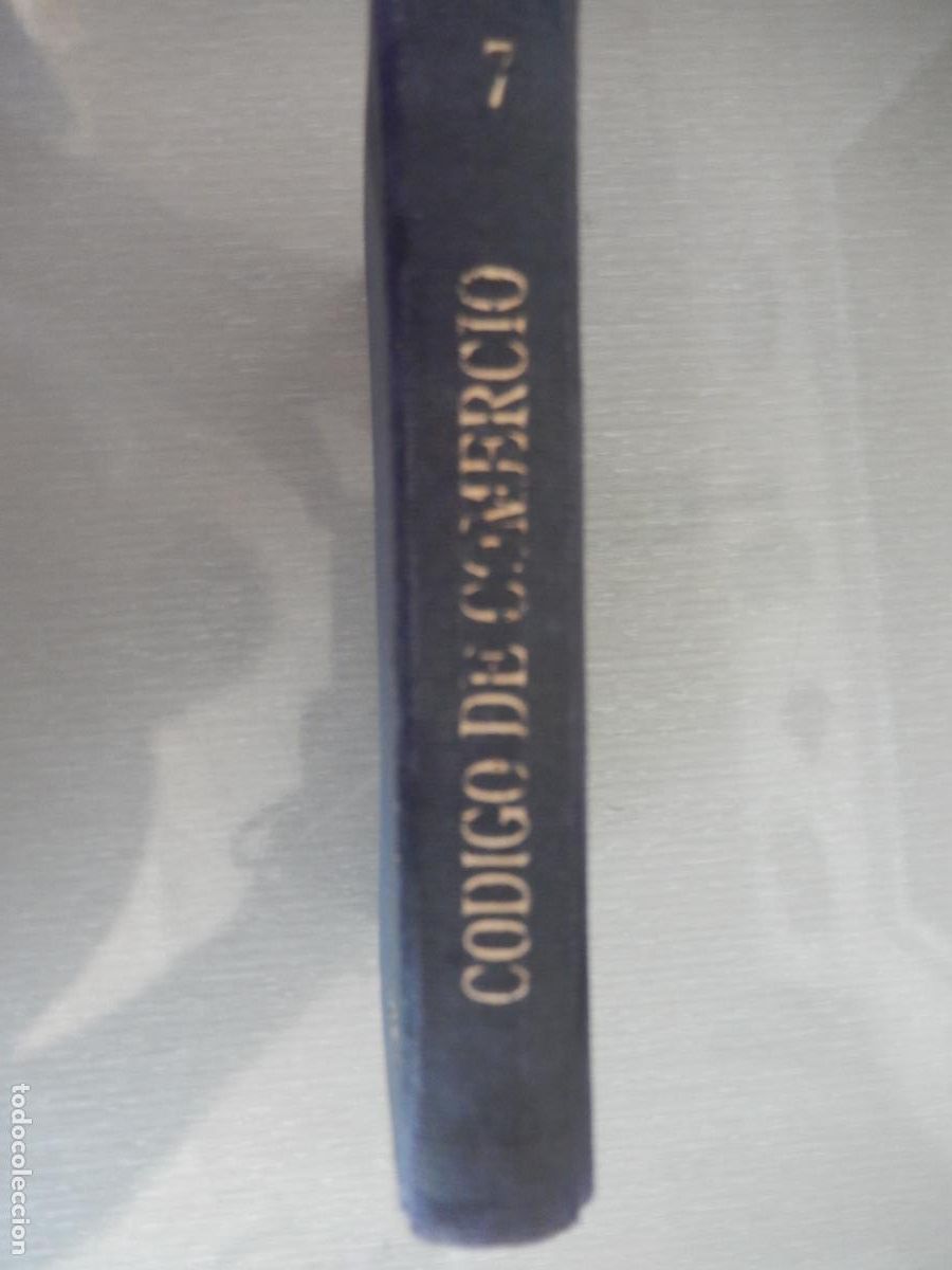 Libros de segunda mano: CODIGO DE COMERCIO ESPA&Ntilde;OL - BIBLIOTECA DEL ESTUDIANTE REUS - 1954 - Foto 6