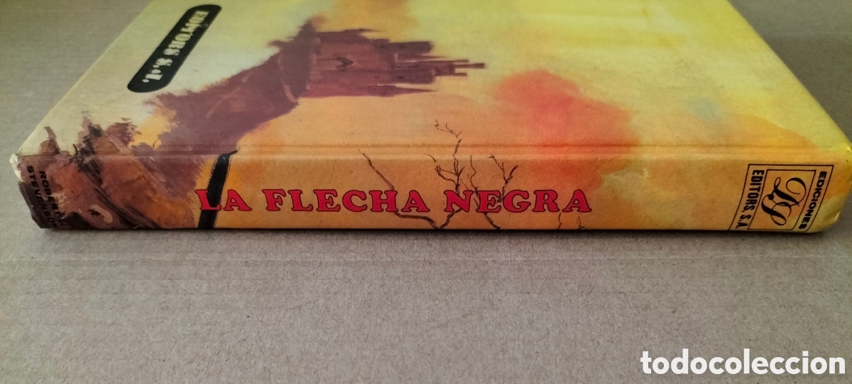 Libros de segunda mano: La flecha negra. Robert L Stevenson. Editors, 1987. Libro - Foto 11