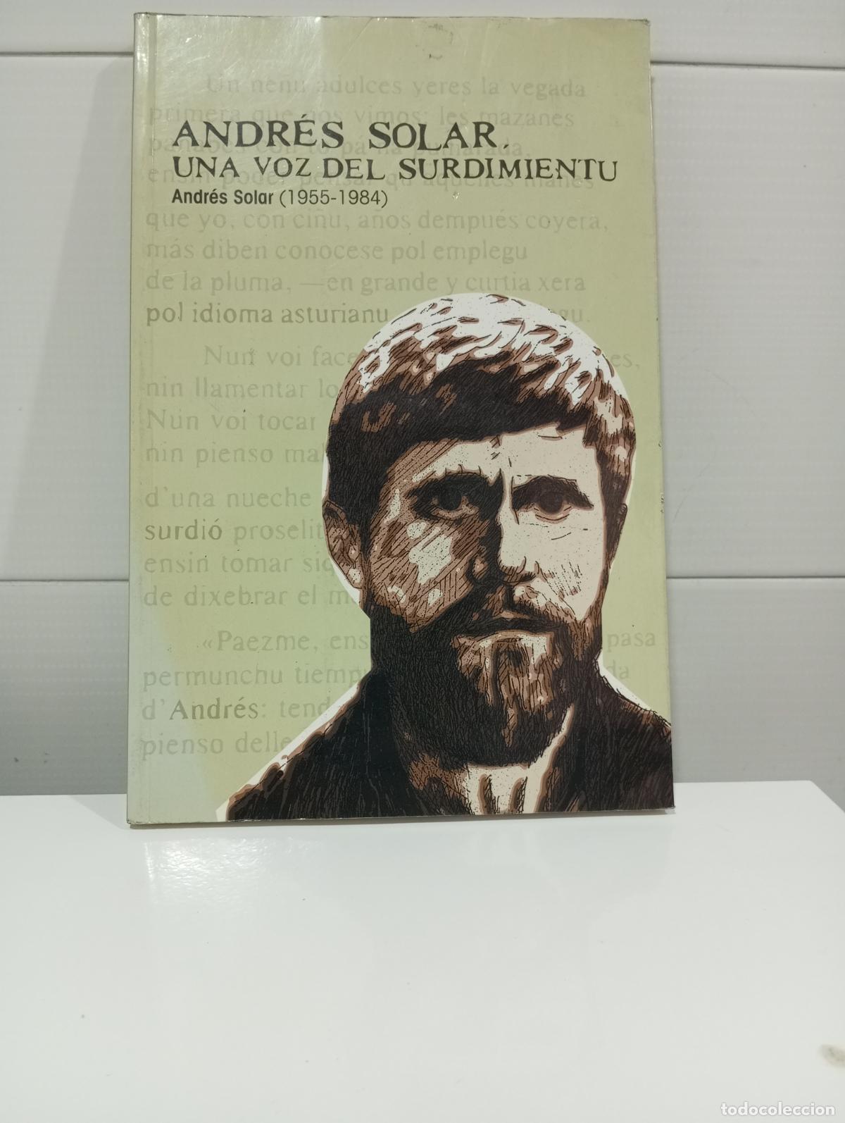 Libros de segunda mano: ANDRES SOLAR UNA VOZ DEL SURDIMIENTU - Foto 1