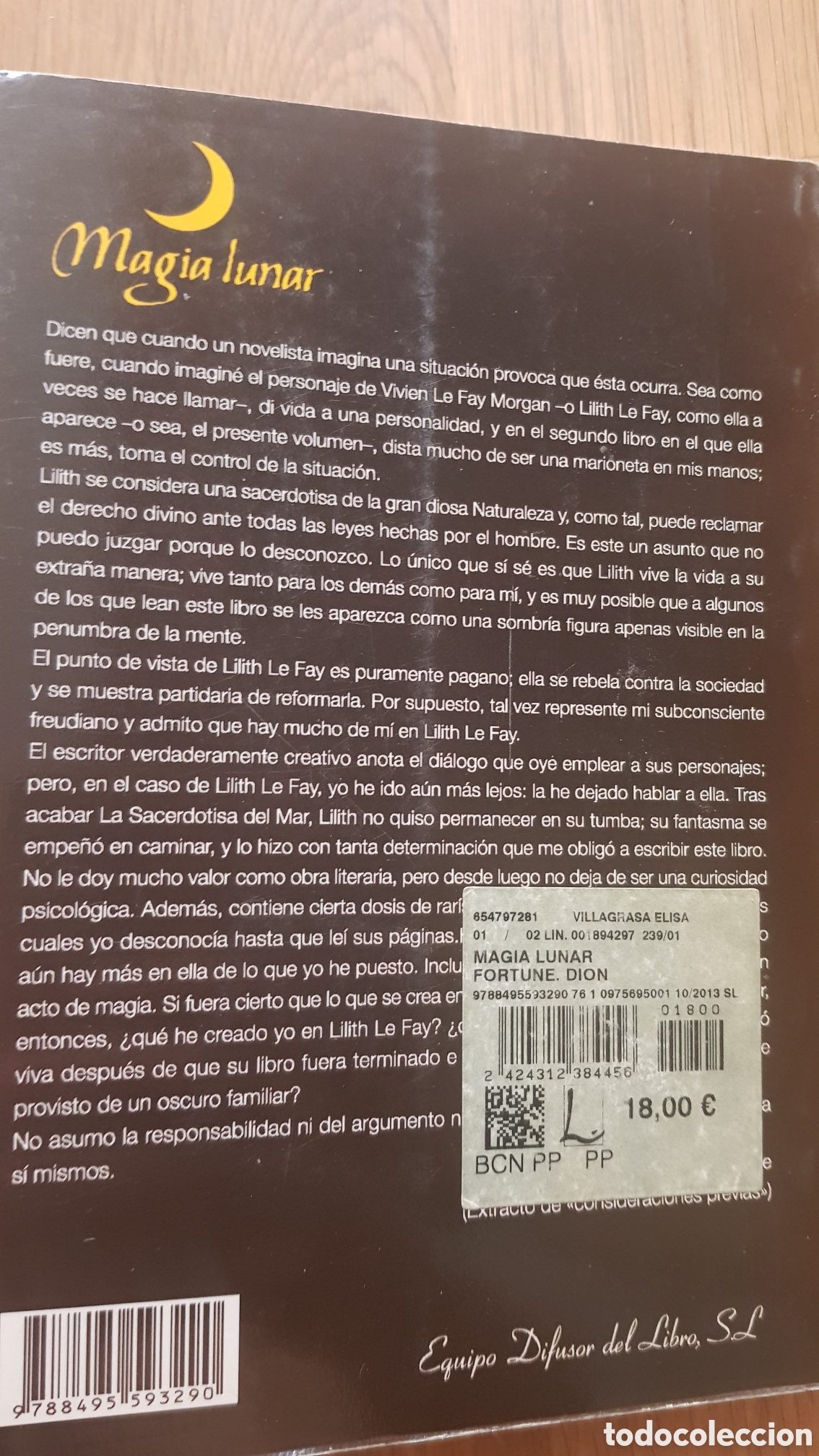 Libros de segunda mano: Magia lunar. Dion fortune - Foto 2