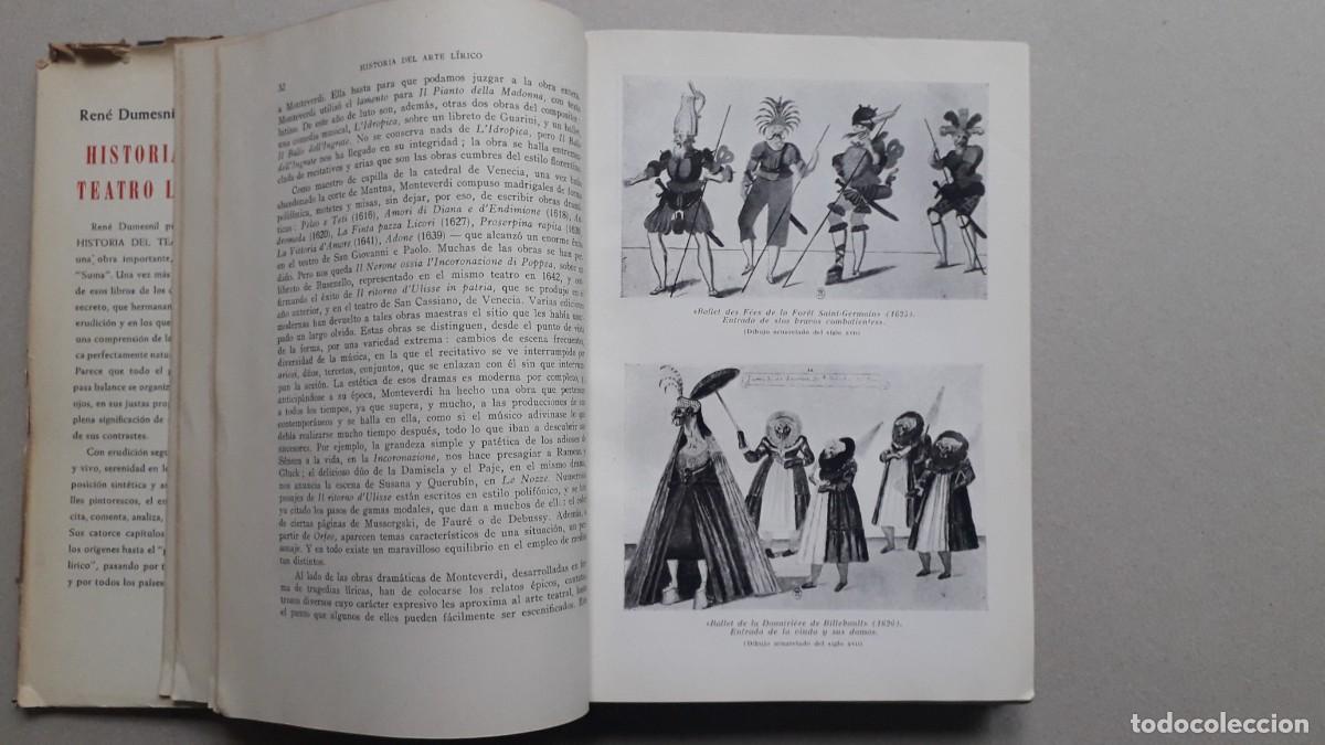 Libros de segunda mano: HISTORIA DEL TEATRO LIRICO - RARO EJEMPLAR! - Foto 7
