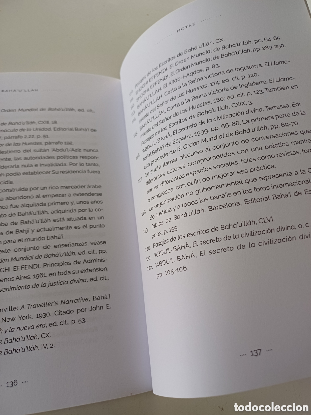 Libros de segunda mano: Comunidad Bahai de Espa&ntilde;a bicentenario 1817 2017 - Foto 5