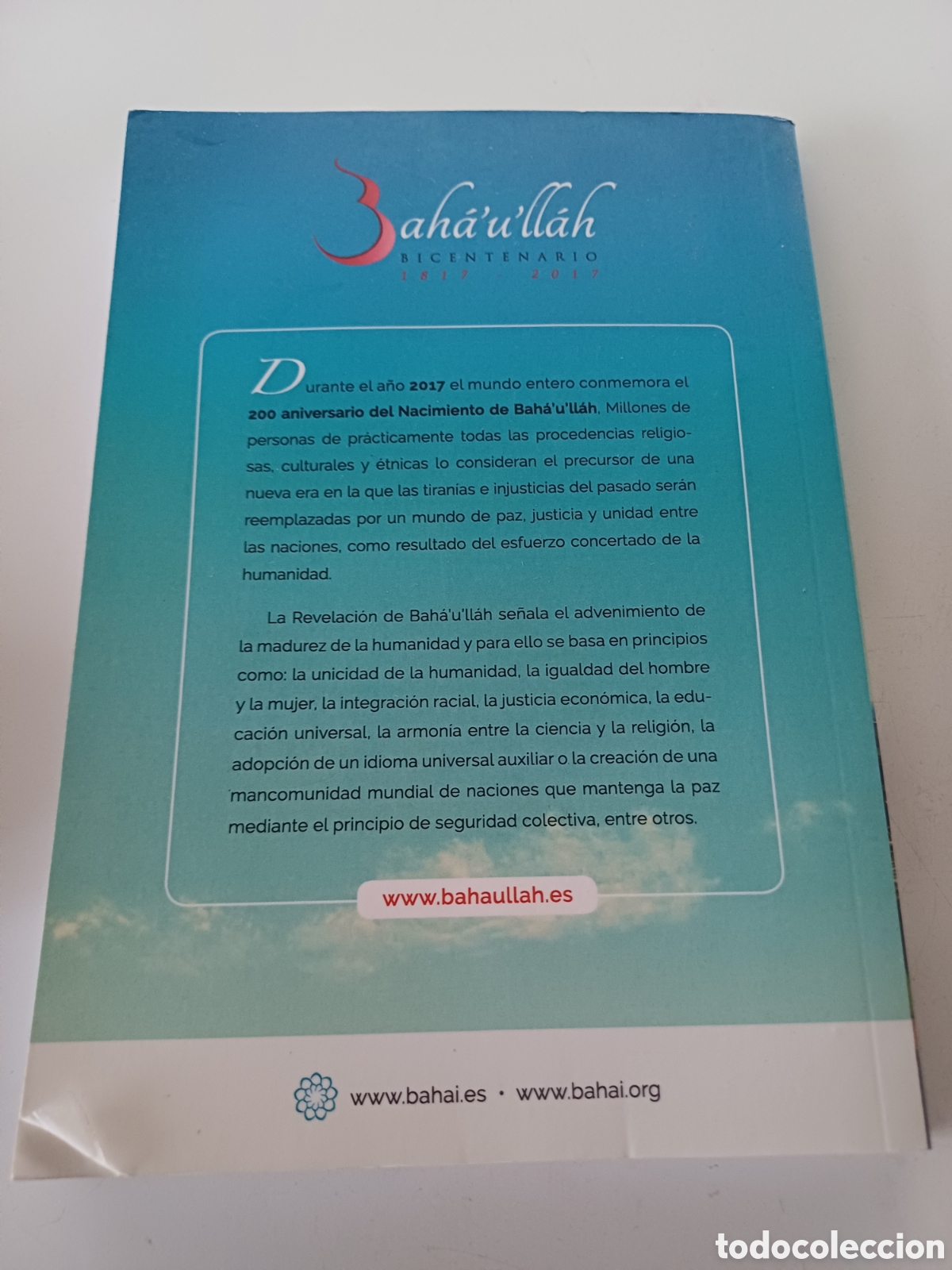 Libros de segunda mano: Comunidad Bahai de Espa&ntilde;a bicentenario 1817 2017 - Foto 6