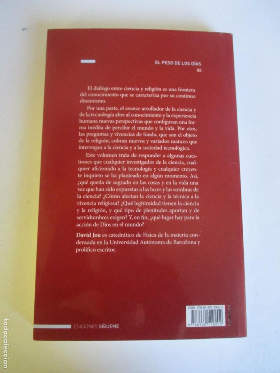 Libros de segunda mano: DAVID JOU Dios, cosmos, caos W28387 - Foto 2