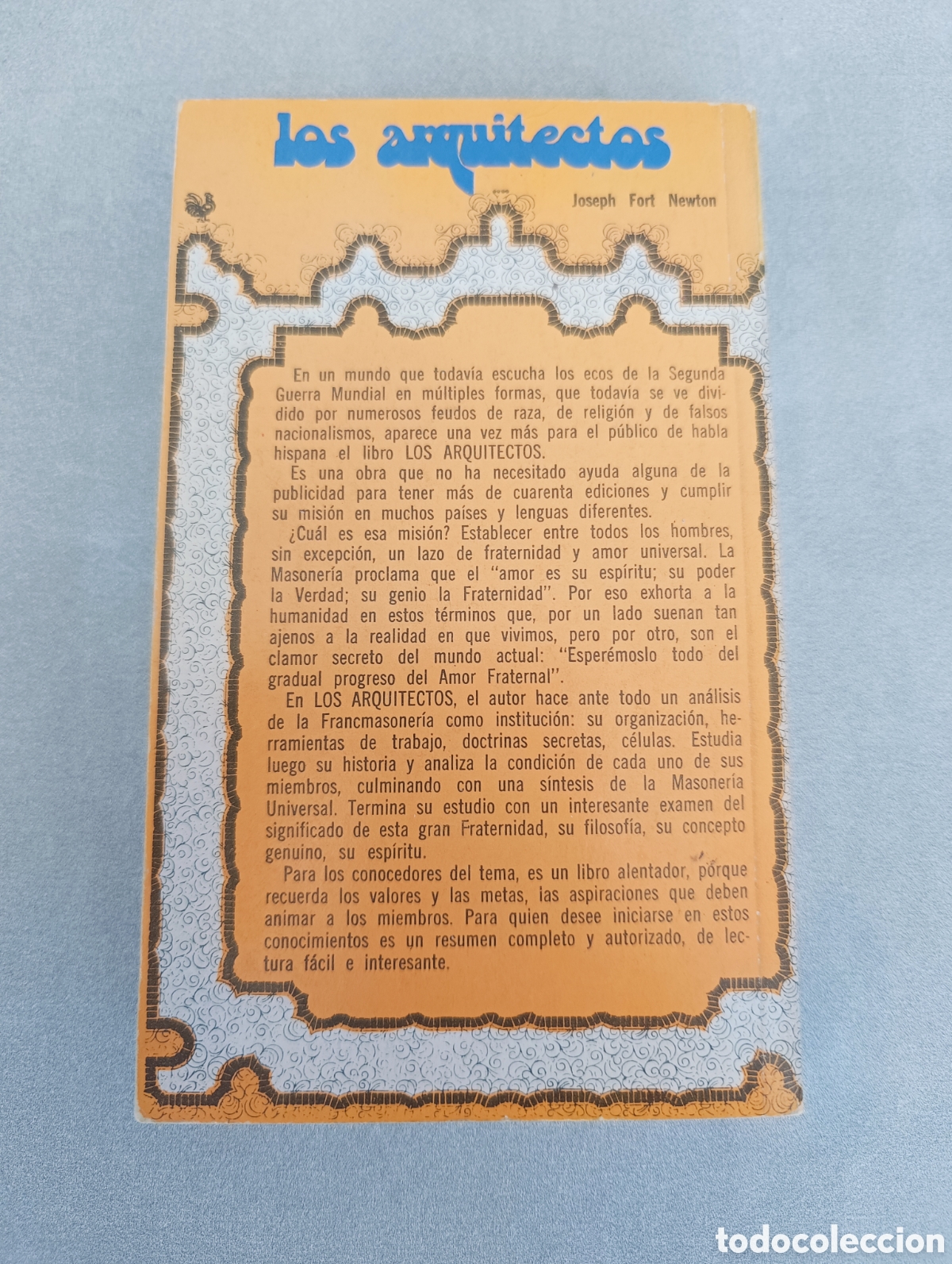 Libros de segunda mano: Los arquitectos. Joseph Fort Newton - Foto 2