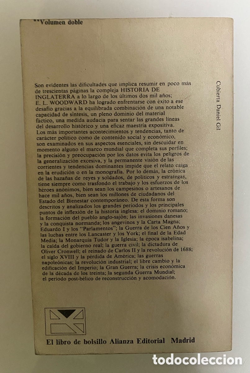 Libros de segunda mano: Historia de Inglaterra - WOODWARD, E.L. - Foto 2