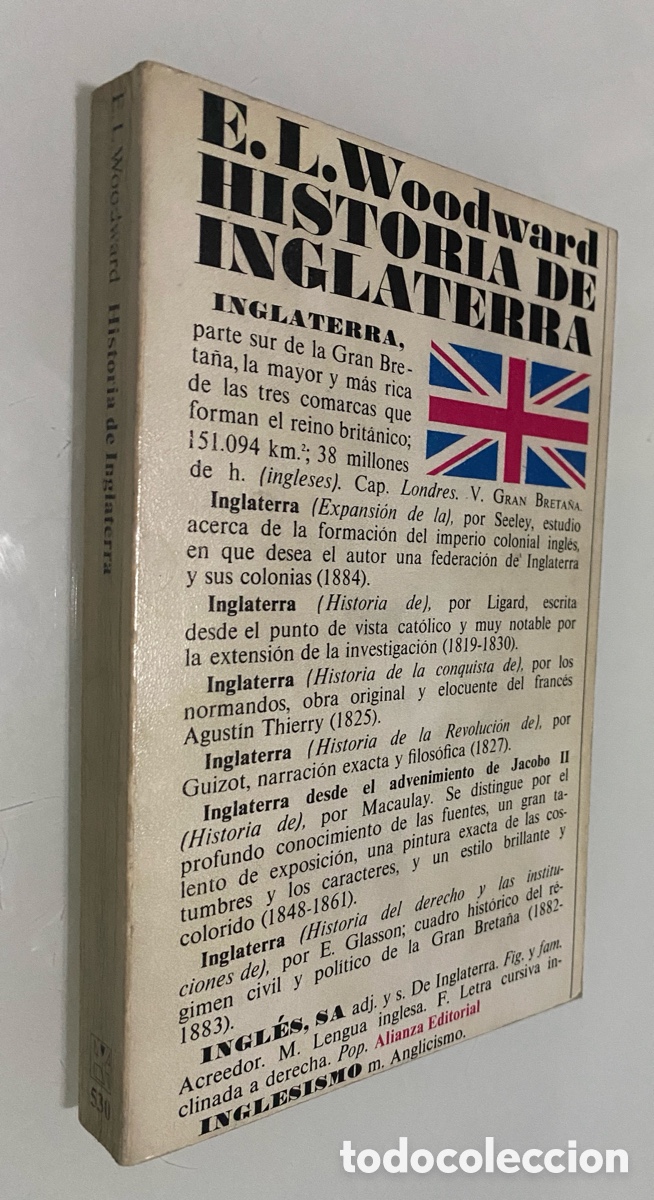 Libros de segunda mano: Historia de Inglaterra - WOODWARD, E.L. - Foto 1