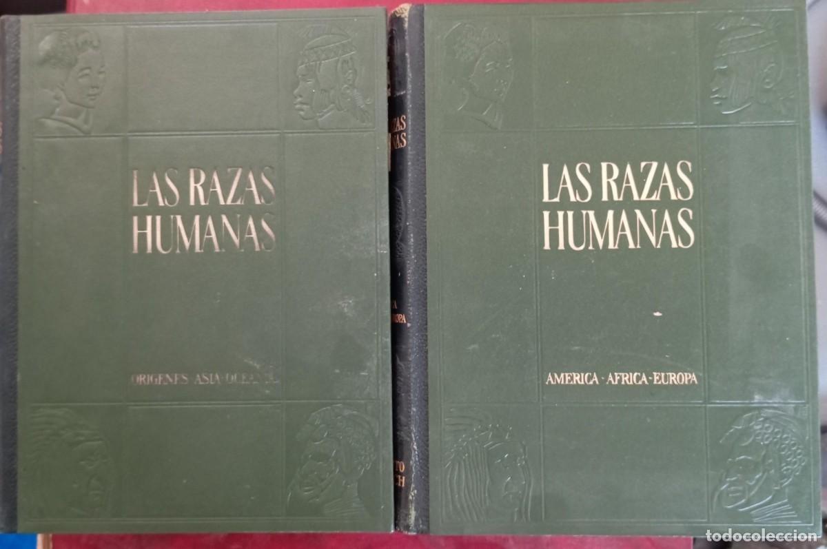 Libros de segunda mano: LAS RAZAS HUMANAS - INSTITUTO GALLACH - 2 TOMOS - Foto 2