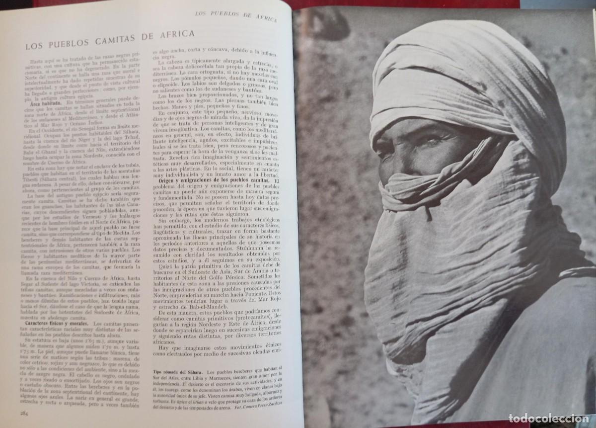 Libros de segunda mano: LAS RAZAS HUMANAS - INSTITUTO GALLACH - 2 TOMOS - Foto 7