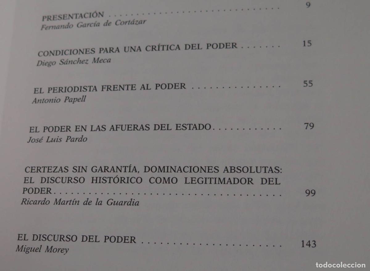Libros de segunda mano: La mec&aacute;nica del poder. GARCIA DE CORTAZAR - Foto 2