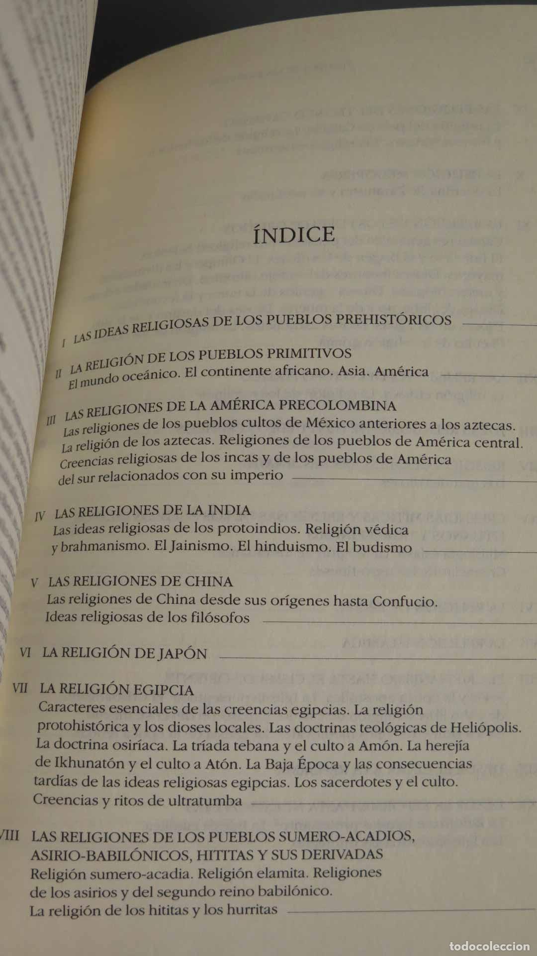 Libros de segunda mano: Historia de las religiones. Manuel Riu i Riu - Foto 2