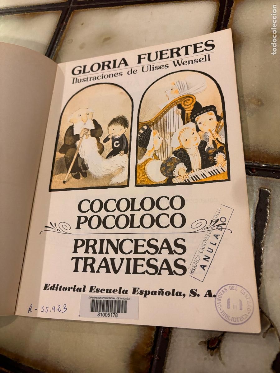 Libros de segunda mano: Cocoloco Pocoloco / Princesas traviesas. Gloria Fuertes - Foto 3