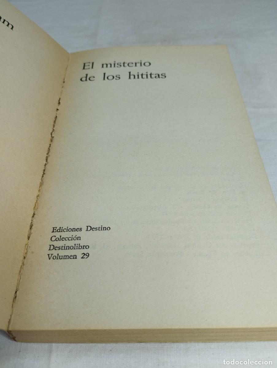 Libros de segunda mano: El misterio de los hititas. C.W. Ceram - Foto 2
