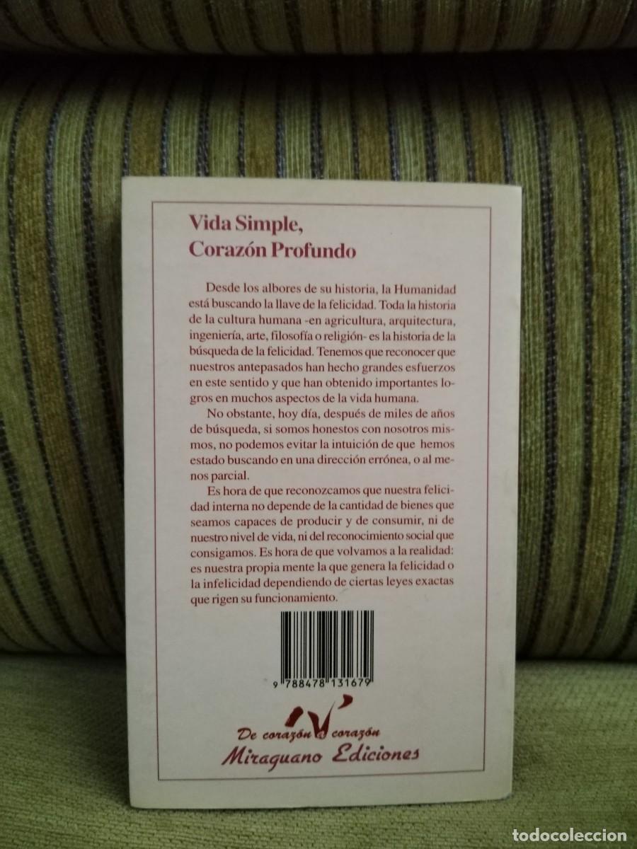 Libros de segunda mano: VIDA SIMPLE, CORAZ&Oacute;N PROFUNDO - Foto 3