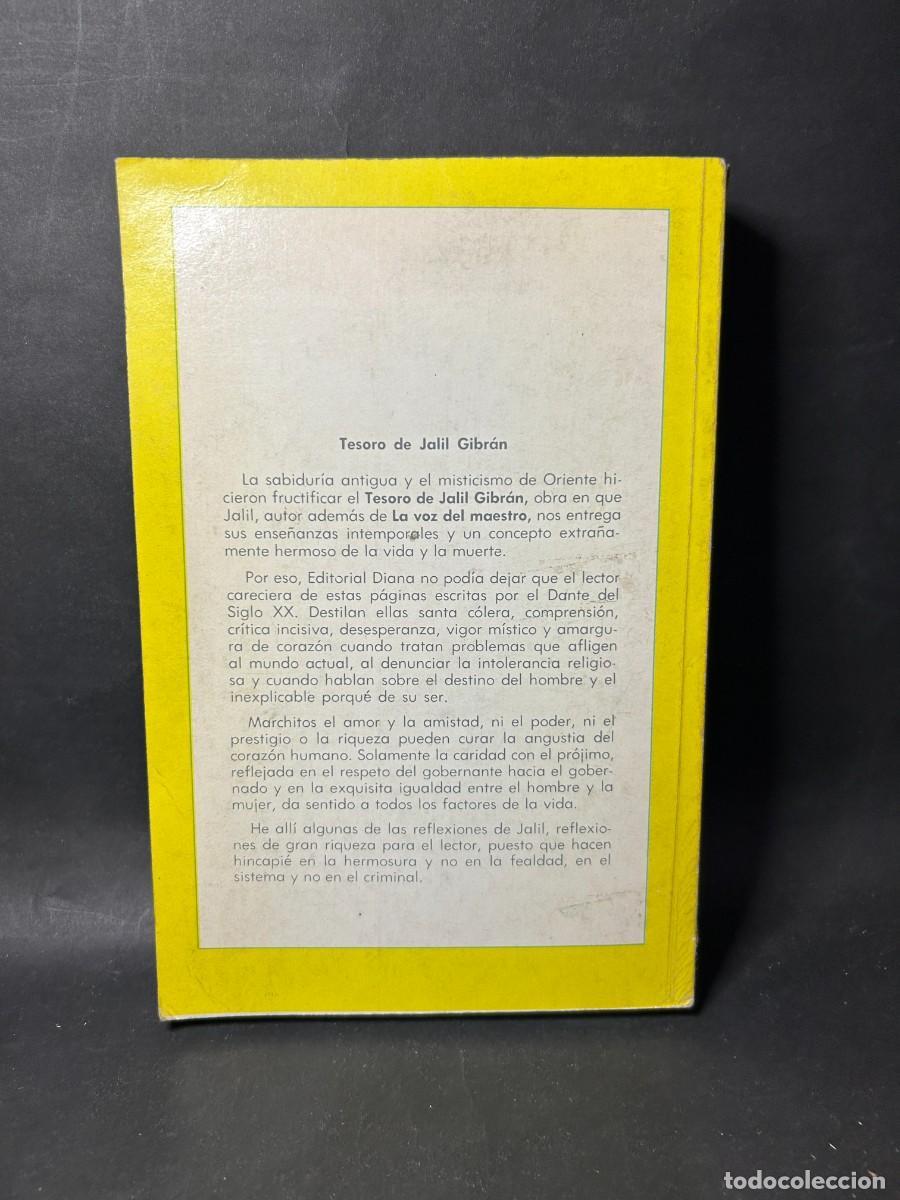 Libros de segunda mano: DIANA - TESORO DE JALIL GIBR&Aacute;N - 1977 - Foto 4