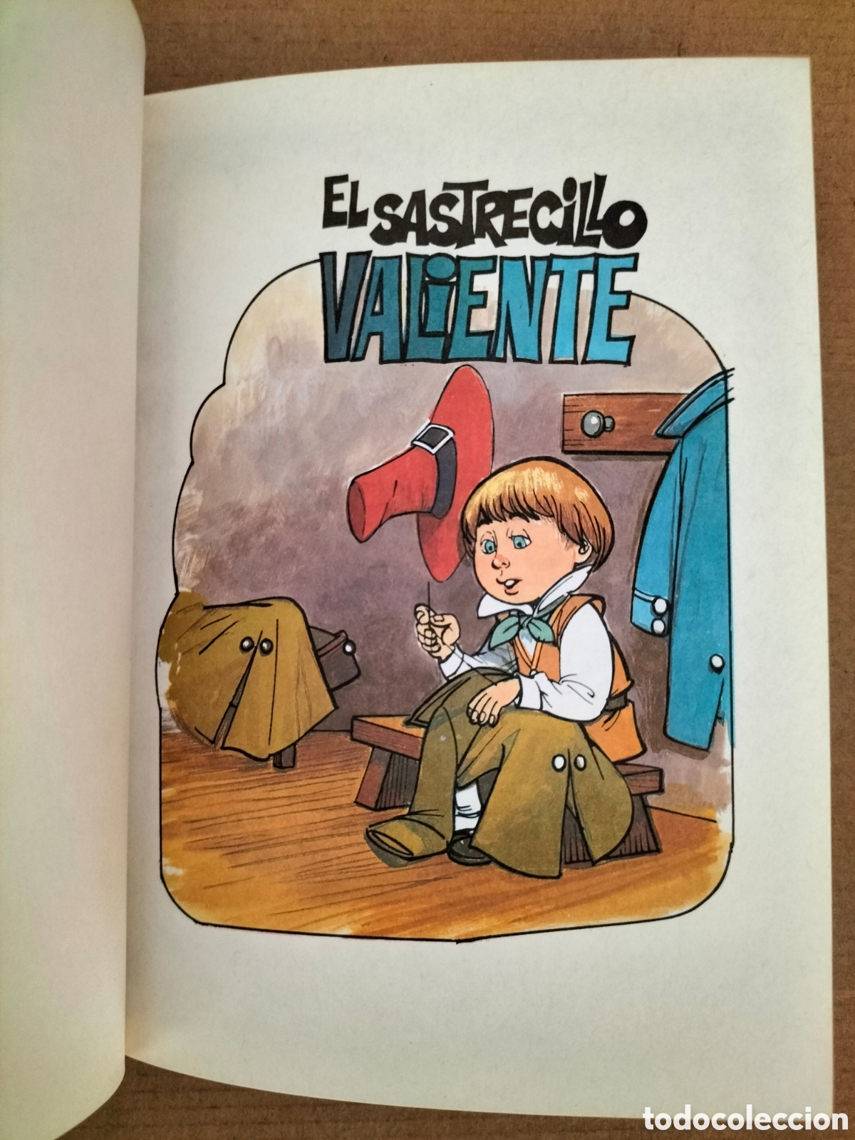 Libros de segunda mano: El sastrecillo valiente. Colecci&oacute;n ruise&ntilde;or. Editors, 1995. Libro - Foto 2