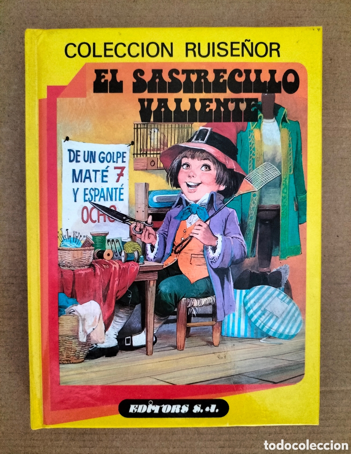 Libros de segunda mano: El sastrecillo valiente. Colecci&oacute;n ruise&ntilde;or. Editors, 1995. Libro - Foto 1