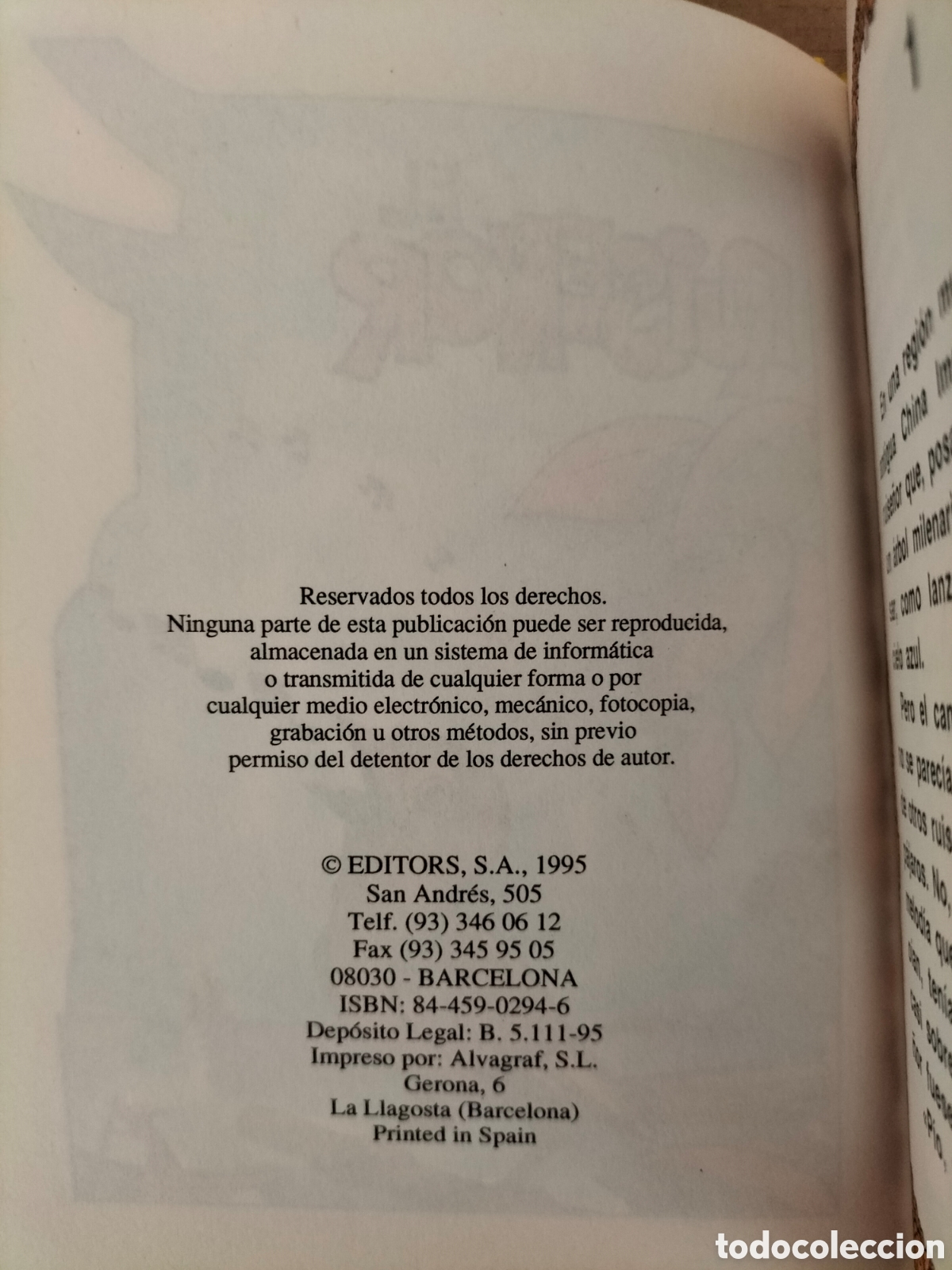 Libros de segunda mano: El ruise&ntilde;or. Colecci&oacute;n ruise&ntilde;or. Editors, 1995. Libro - Foto 3