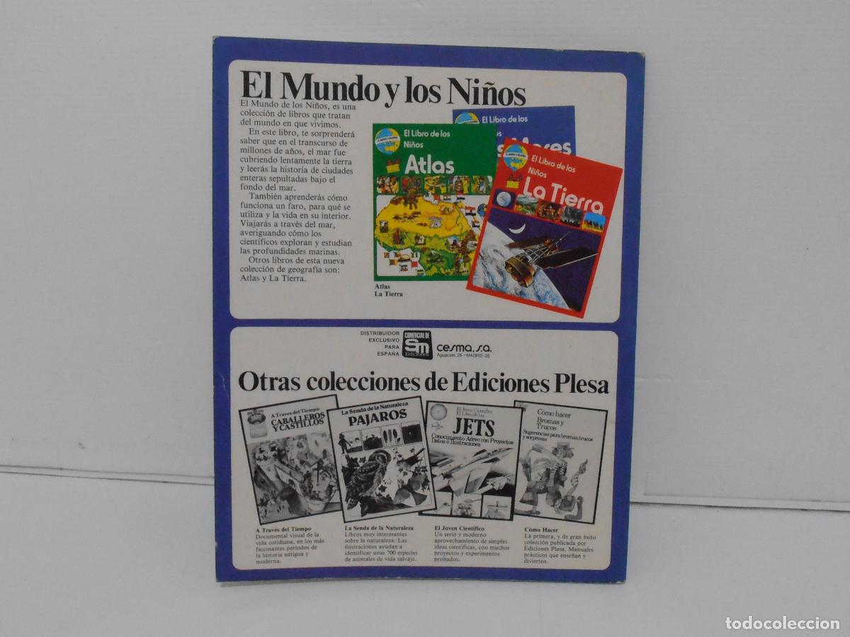 Libros de segunda mano: LIBRO PLESA, EL LIBRO DE LOS NI&Ntilde;OS, LOS MARES, EDICIONES PLESA, SM - Foto 5