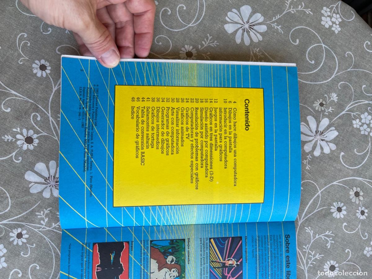 Libros de segunda mano: 1985 DIBUJOS Y ANIMACI&Oacute;N CON MICROCOMPUTADORA - Colecci&oacute;n Electr&oacute;nica - Ediciones Plesa SM - Foto 4