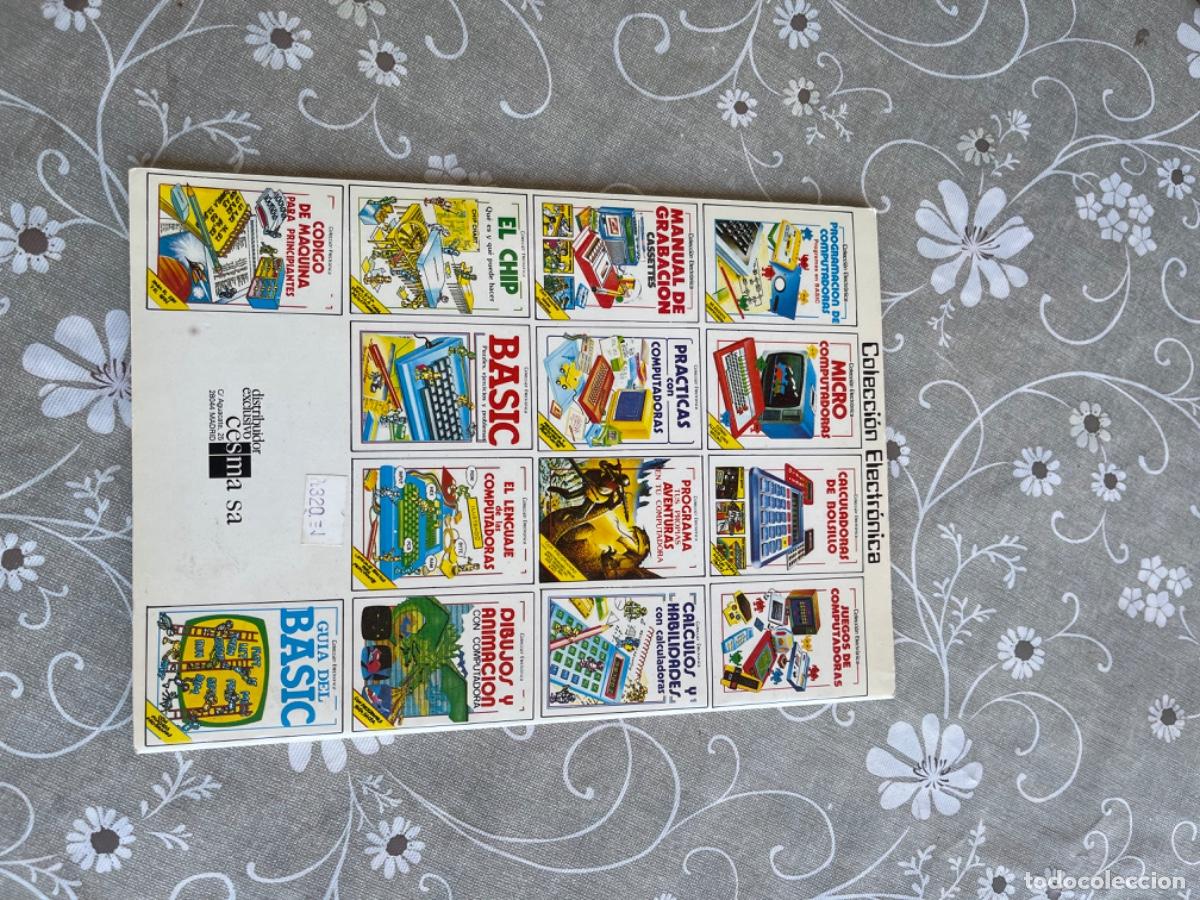 Libros de segunda mano: 1985 DIBUJOS Y ANIMACI&Oacute;N CON MICROCOMPUTADORA - Colecci&oacute;n Electr&oacute;nica - Ediciones Plesa SM - Foto 9