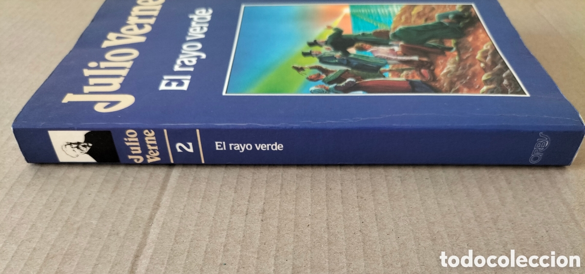 Libros de segunda mano: El rayo verde. Julio Verne. Ediciones orbis, 1987. Libro - Foto 9