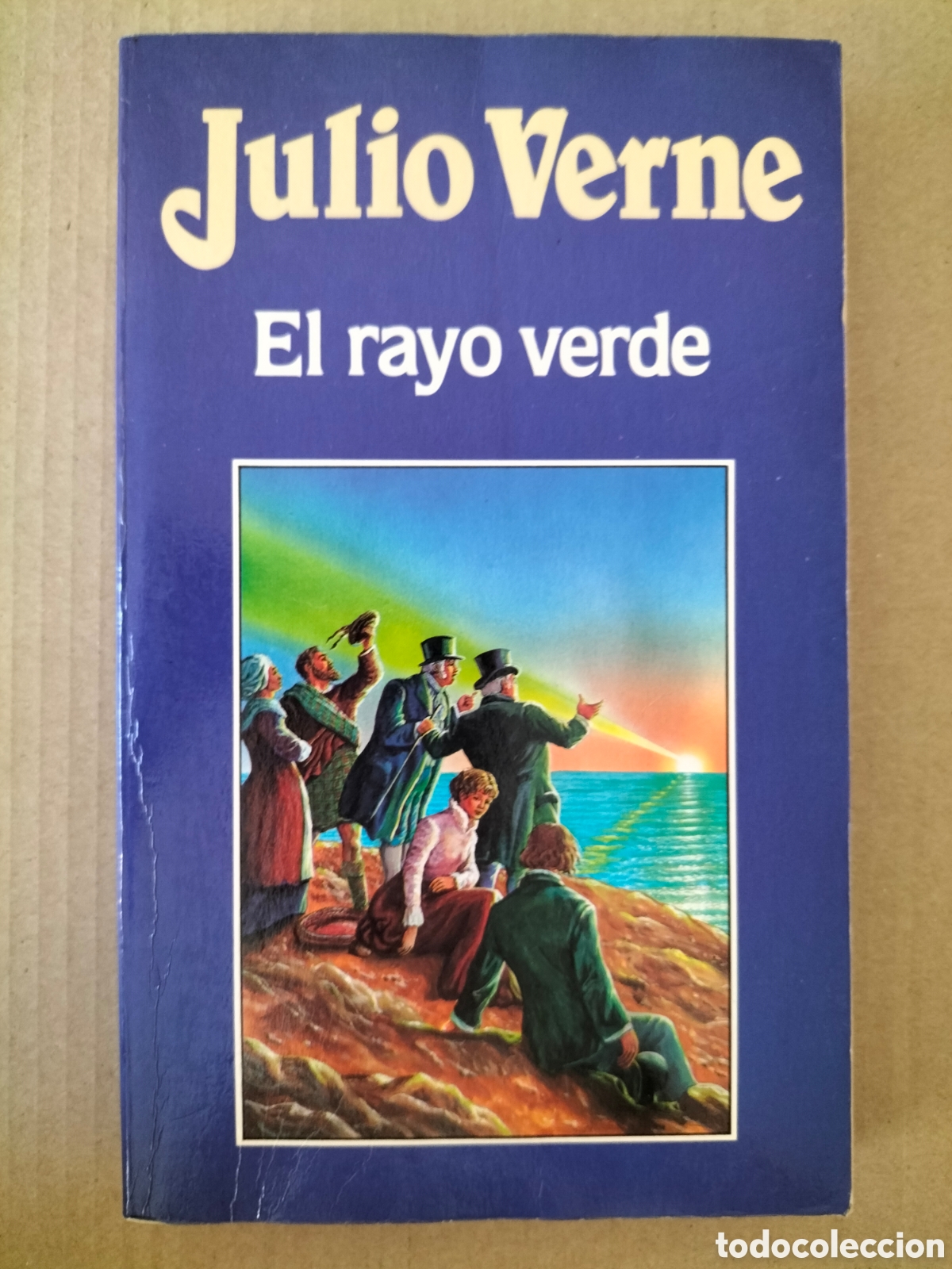 Libros de segunda mano: El rayo verde. Julio Verne. Ediciones orbis, 1987. Libro - Foto 1
