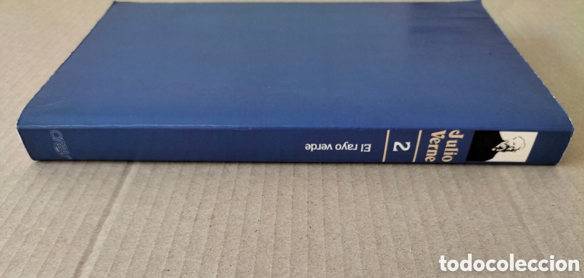 Libros de segunda mano: El rayo verde. Julio Verne. Ediciones orbis, 1987. Libro - Foto 10